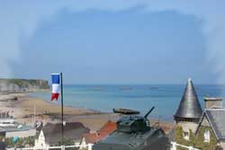 plage du débarquement, gîte normand le courlis   à Montfarville Normandie